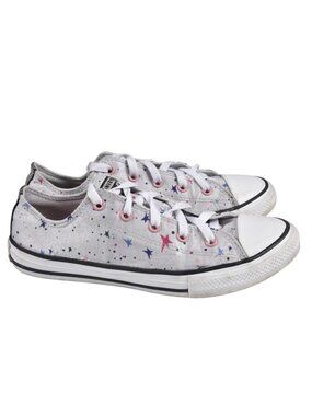 Converse Chuck Taylor All Star Gravity Graphic Low Top Junior Grey Star Size 3